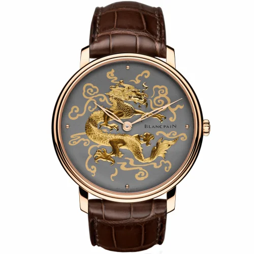 Blancpain Villeret Manuelle Piece Unique Damasquinée Dragon 6615A-3612-55B - 1